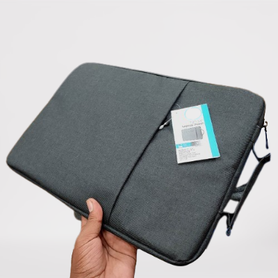 Picture of Laptop Sleeve Pouse Handbag Case for Macbook Pro Air 13.3 ,14.6, 15.6  inch Waterproof Notebook Cover for Hp, Lenovo, ASUS, Xiaomi Bag - Black