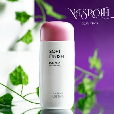 Picture of Missha All Around Safe Block Soft Finish Sun Milk SPF50+ PA+++ Missha Sun Milk Sunscreen - soft finish sunscreen