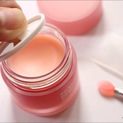 Picture of 2pcs LANEIGE Lip Sleeping Mask Berry 20g - Pamper Your Lips With The Laneige Lip Sleeping Mask