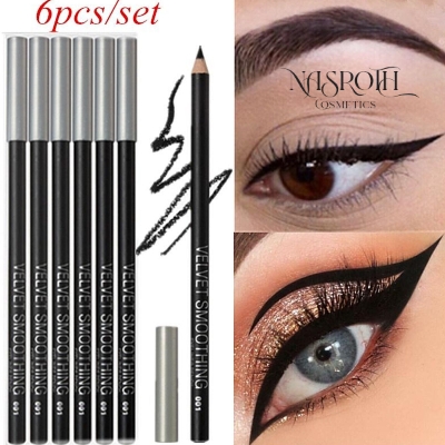 Picture of MENOW Black Eyeliner Pencil Kajal - mn black eyeliner pencil kajol - 12pcs