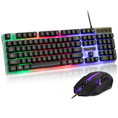 Picture of RGB Gaming Keyboard & Mouse Set - Black