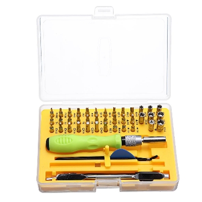 Picture of 42 In 1 Multi Purpose Professional Precision Screw Driver Set For Multi Purpose Electronics Device Repair Tools - Multicolor