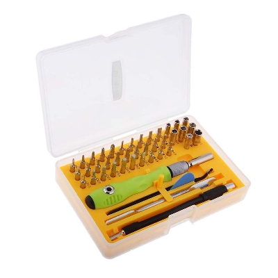 Picture of 42 In 1 Multi Purpose Professional Precision Screw Driver Set For Multi Purpose Electronics Device Repair Tools - Multicolor