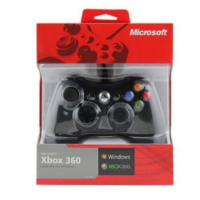 Picture of Xbox 360 Controller,USB Wired Controller Gamepad for Microsoft Xbox 360,PC Windowns,XP,Vista,Win7 - Black