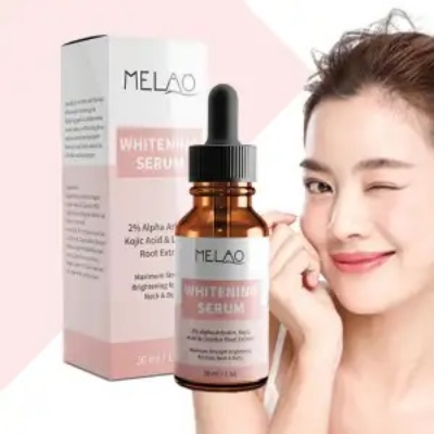 Picture of MELAO Skin Moisturizing 2% Alpha Arbutin Kojic Acid Serum Essence Whitening Lightening Kojic Serum-30ml