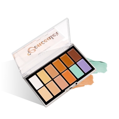 Picture of Imagic 12 Color Full Coverage Cream Concealer Pallete - Professional Makeup Concealers for Blemishes,Dirk circles & redness - Fresh