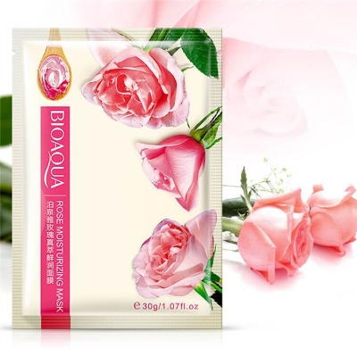 Picture of BIOAQUA Rose Natural Moisturizing Face Sheet Mask - Fresh