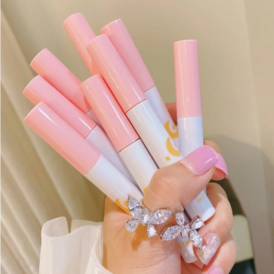 Picture of Little Monster 8 pcs 1 box lipstick cigarrete lipstick Matte white lipstick student gift Lipstick set 8 color