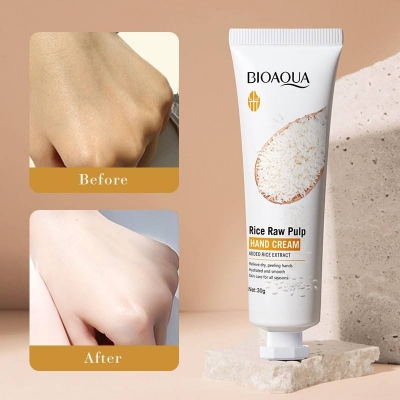 Picture of BIOAQUA Rice Extracted Hydrating & Smooth Hand Cream - 30g - Fresh,Fresh
