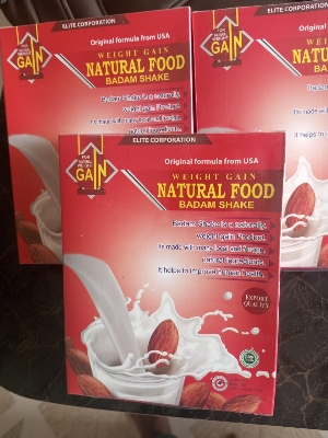 Picture of Weight gain Badam Shake For healthy.1piece (packet) Badam Shake natural food - Fresh