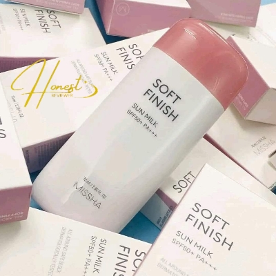 Picture of Missha All Around Safe Block Soft Finish Sun Milk SPF50+ PA+++ Missha Sun Milk Sunscreen