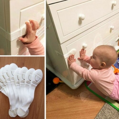 Picture of 5 Piece Cabinet locker for baby Drawer Locker Children's safety - Multicolor