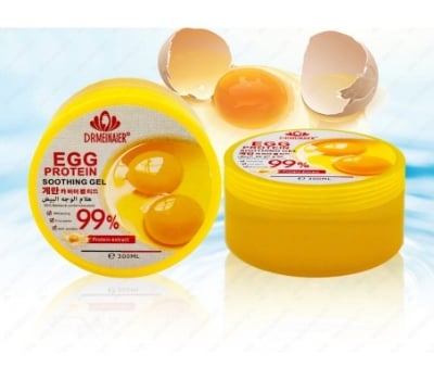 Picture of DRMEINAIER Egg Protein Soothing Gel 300ml 99% Egg Extract - Fresh