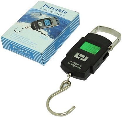 Picture of Black Portable Electronic Scale