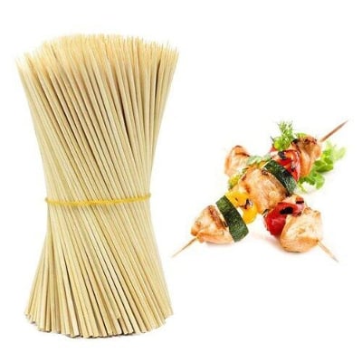 Picture of Bamboo Stick (Shashlik Kati / Kabab Kati ) 8 inch 1 Pack (250++pcs)