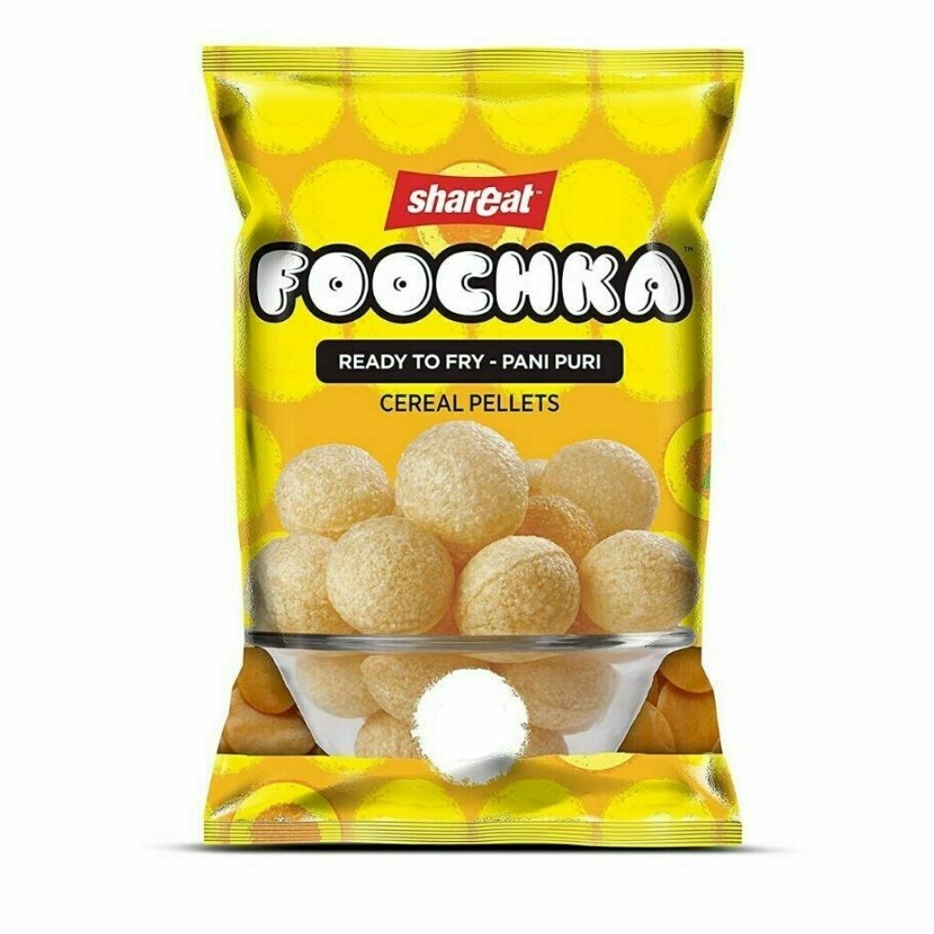 Picture of Pani Puri Ready To Fry Pani Puri/Golgappa 500 Gm Shareat