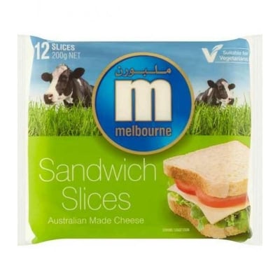 Picture of Slice Cheese Melbourne 12 slices 200 gm  (Australia)