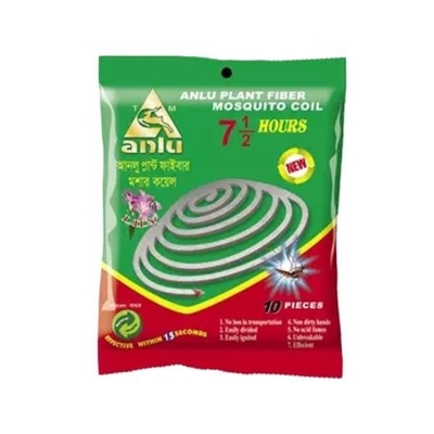 Picture of Anlu Mosquito Coil Plant Fiber Coil  1 paket =10 pcs Coil