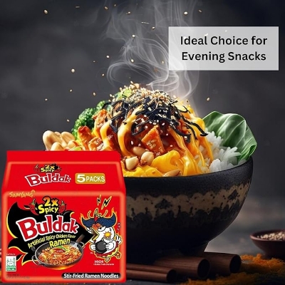 Picture of 2X Spicy Hot Chicken Flavor Korean Noodles (140g) 1pcs