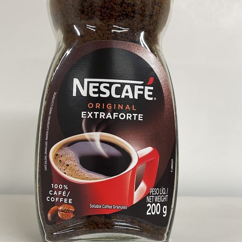 Picture of Nescafe Original Extra Forte Coffee 100% Cafe  200 GM