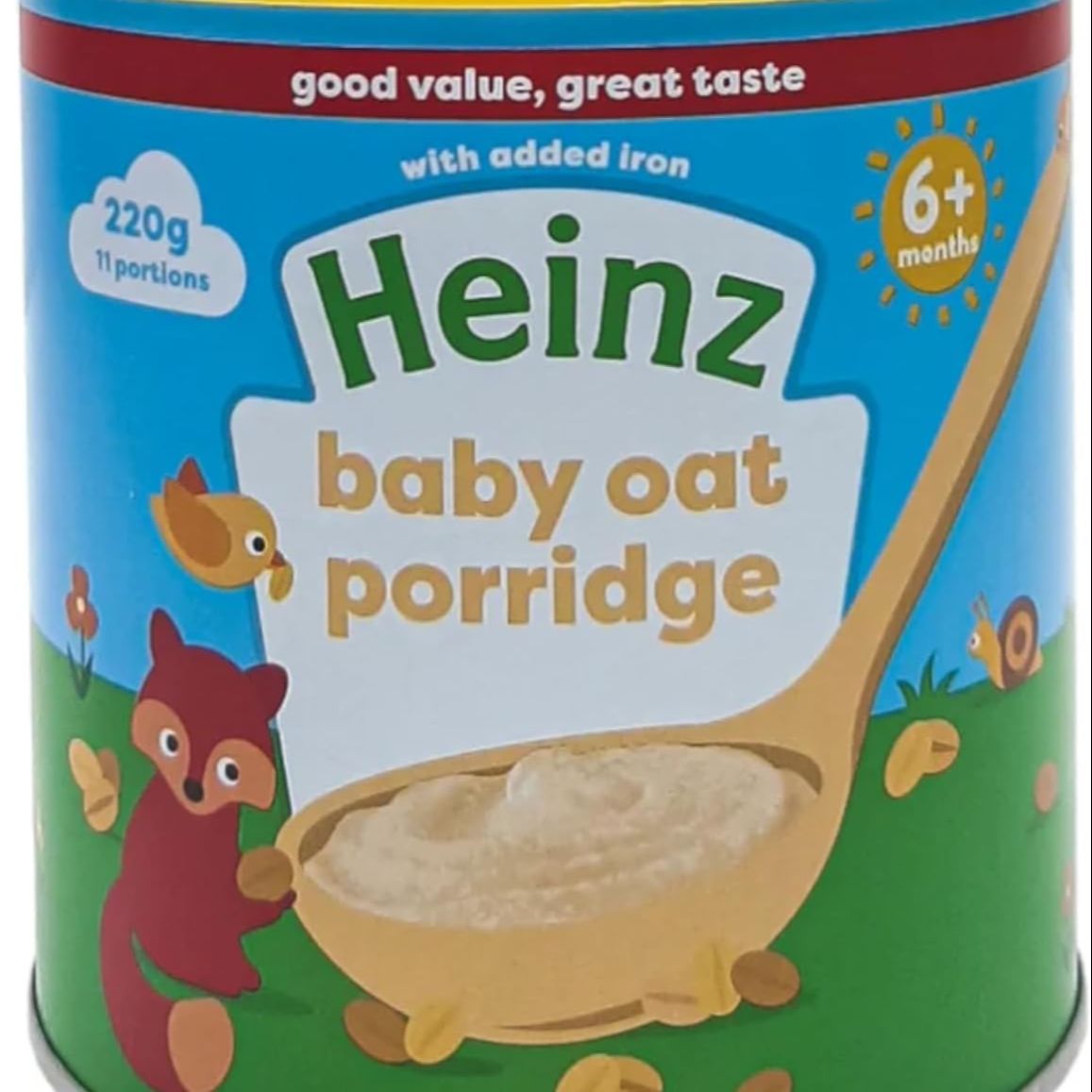 Picture of Heinz Baby oat Porridge 6+ Months 220g