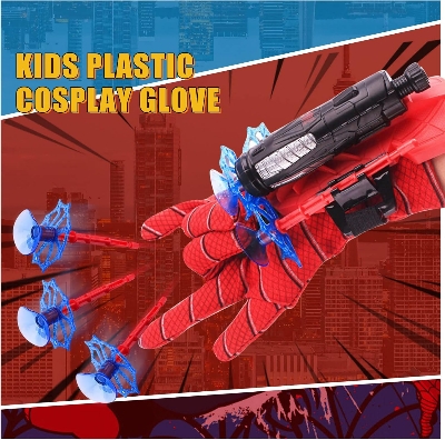 Picture of Esteopt Launcher Gloves for Spider-ManHero Launcher Wrist Toy SetChildren's Plastic Cosplay GloveSpider Web Shooters for Kids ( 1 Sets)