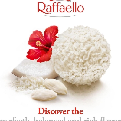 Picture of Ferrero Confetteria Chocolate Raffaello - 30 gm (Pack of 5 )