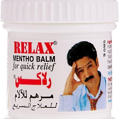 Picture of Relax - Mentho Balm for Quick Relief-9gm   5 pcs