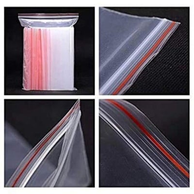 Picture of Zipper Bag/ Ziplock Bag/ Food Grade Bag Size (10"x 14") 100 PCS