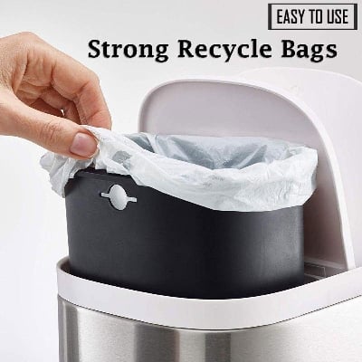 Picture of Garbage Bag/Trash Bag Bin Size (18" x 24") 60 PCS