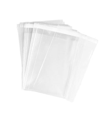 Picture of (9" x 14") 50 pcs crystal cellophane poly bag for packaging material with