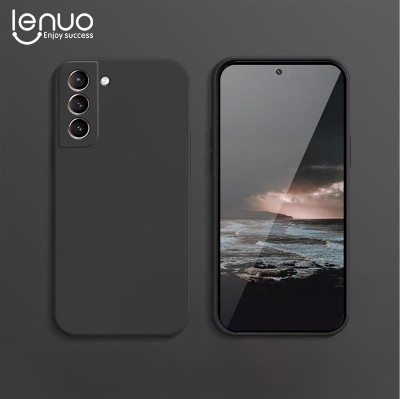 Picture of Samsung S22 Matte Black Silicone Back Cover