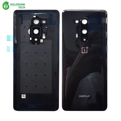 Picture of Original For nePlus 8 Pro Battery Cover Door Back Housing Rear Case For nePlus 8 Pro Battery Door Replacement Parts+Camera Lens