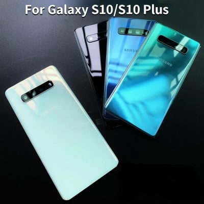 Picture of Back Panel Cover+battery Back Cover+Camera frame Samsung Galaxy S10 Plus