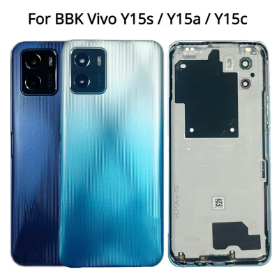 Picture of For Replacement Backshell Panel plus frame for Realme C21 Battery Back Door