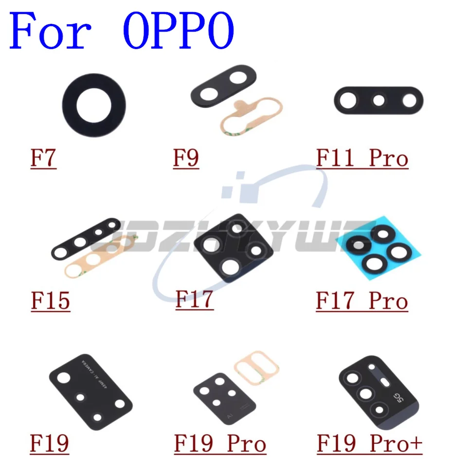 Picture of Back Camera Glass Lens Camera Lens for Oppo F9