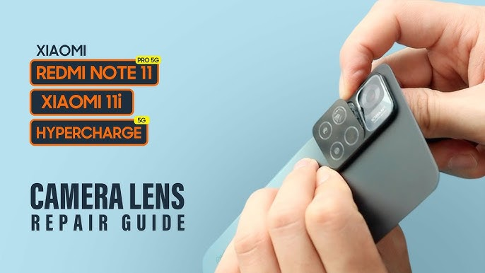 Picture of Xiaomi Redmi Note 11 Pro 5G camera glass replacement