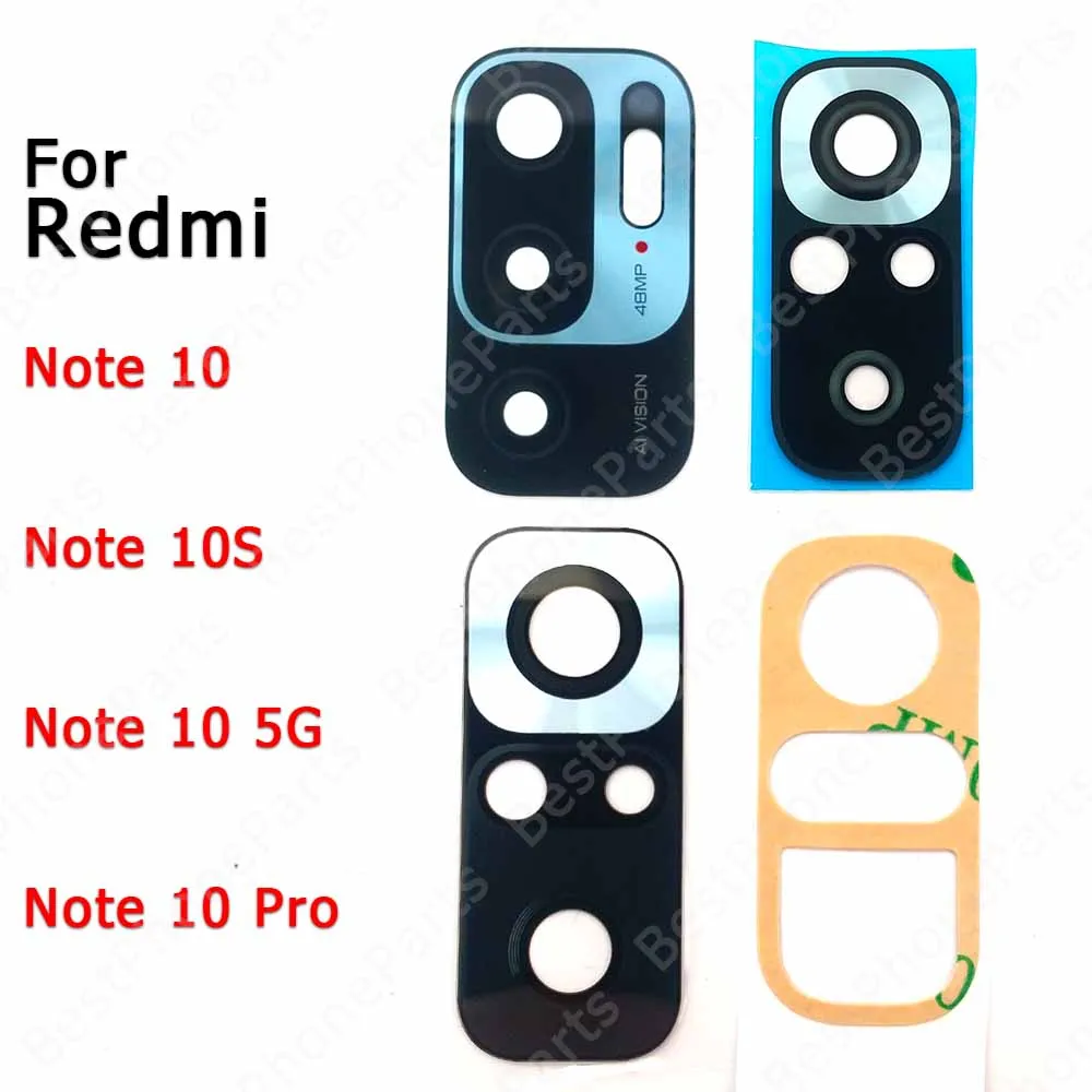Picture of Back Camera Glass Lens Camera Lens for Xiaomi Redmi Note 10