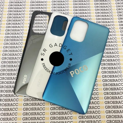 Picture of Replacement Backshell Glass Panel for Xiaomi Poco F3 Battery Back Door Housing