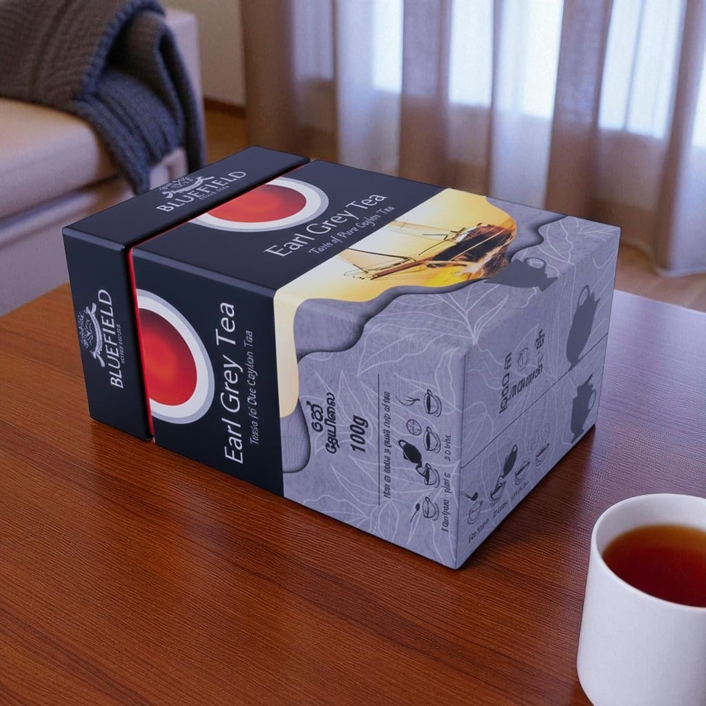 Picture of Bluefield Earl Grey Tea – Premium Pure Ceylon Black Tea – 100g