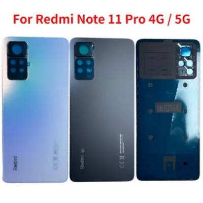 Picture of Replacement Backshell Panel + midel frame for Xiaomi Redmi Note 11 Pro 4g Battery Back Door Back panel