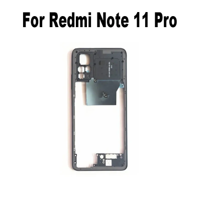 Picture of Replacement Backshell Panel + midel frame for Xiaomi Redmi Note 11 Pro 4g Battery Back Door Back panel