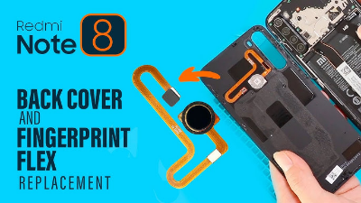 Picture of Fingerprint Sensor with Flex Cable for Xiaomi Redmi 8