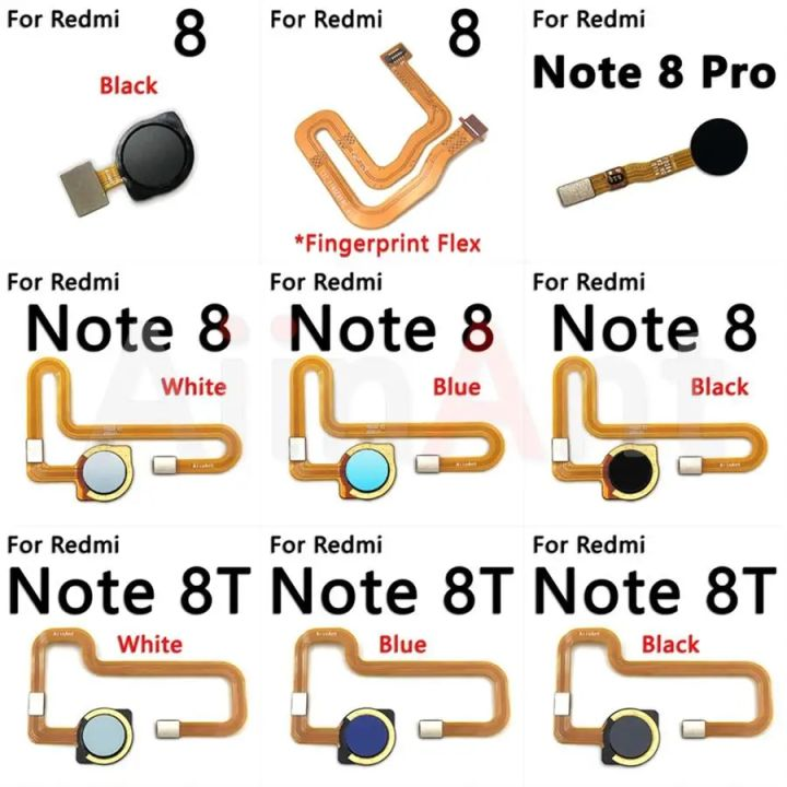 Picture of Fingerprint Sensor with Flex Cable for Xiaomi Redmi 8