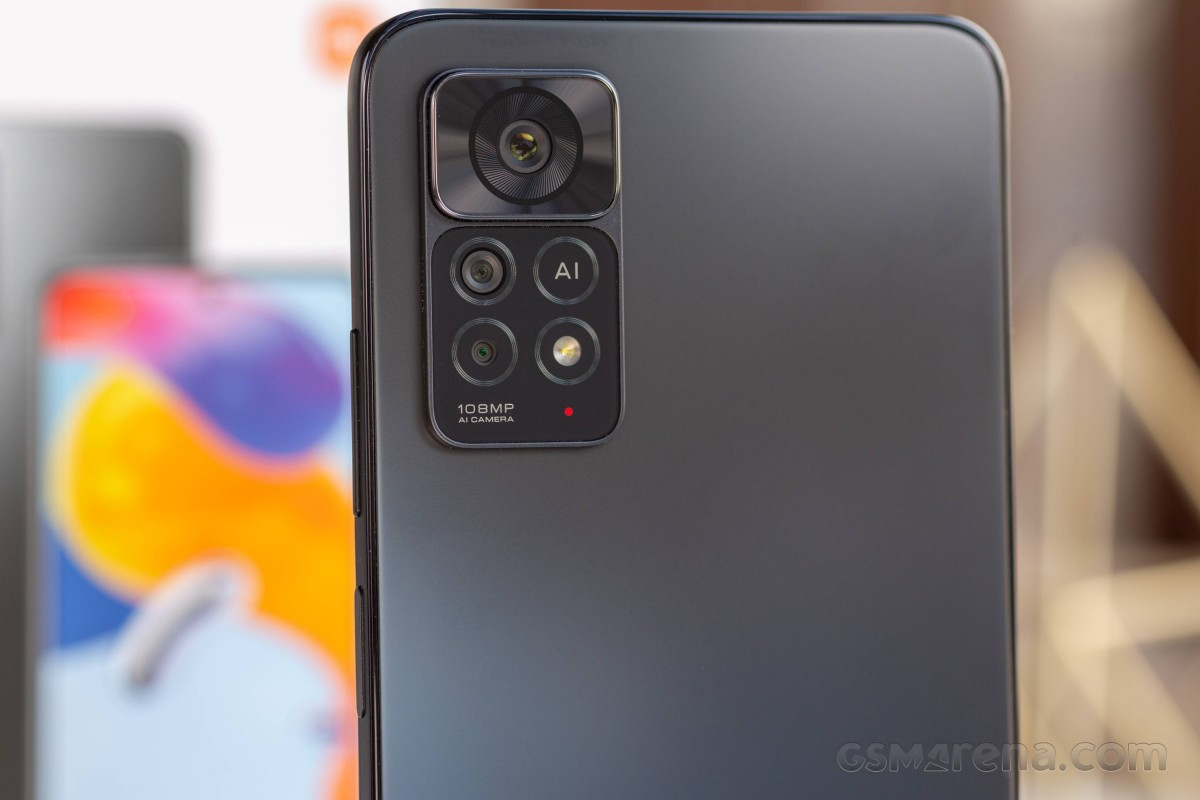 Picture of Redmi Note 11 Pro 5G Back Panel - Original Quality Battery Door / back set/ back casing (Black)
