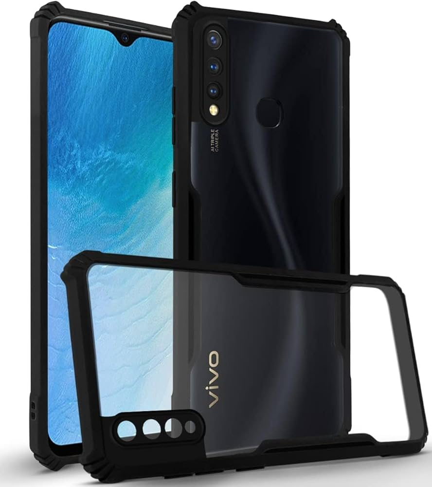 Picture of Vivo Y19 ALL Type of Back cover Silicone  Xundd  Pani cover Transparent cover Premium Hand Case