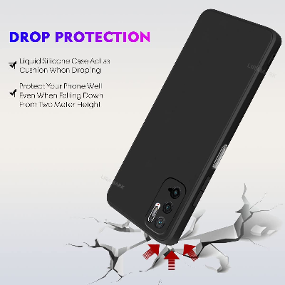 Picture of Realme 10T ALL Type of Back cover Silicone  Xundd  Pani cover Transparent cover Premium Hand Case