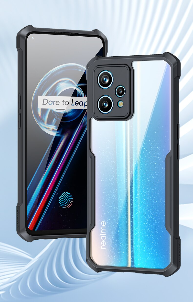 Picture of Realme 9 4G ALL Type of Back cover Silicone  Xundd  Pani cover Transparent cover Premium Hand Case