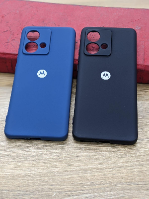 Picture of Silicone Cases For Motorola Moto G84 Luxury Soft Flexible Super Shockproof Camera Bumper Protective Stylish Silicon Back Covers