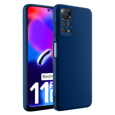 Picture of For Xiaomi Redmi Note 11Pro/ 11Pro Plus 5G Mobile Silicone Back Cover Matte Case Super Quality
